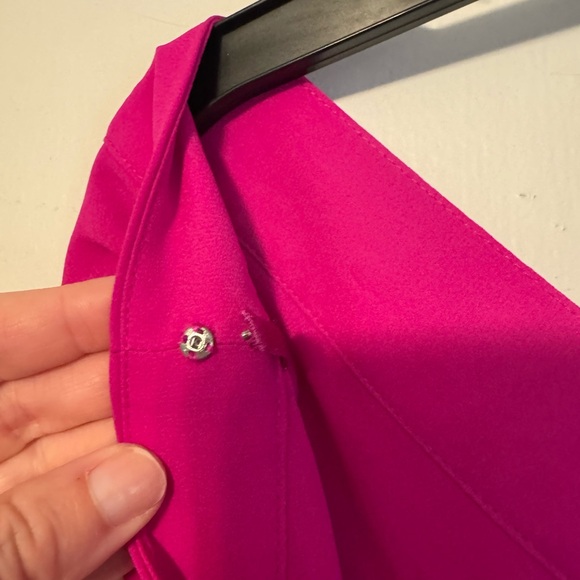 Lilly Pulitzer Vibrant Pink Sleeveless Blouse - Picture 5 of 5